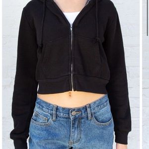 Brandy Melville crystal hoodie
